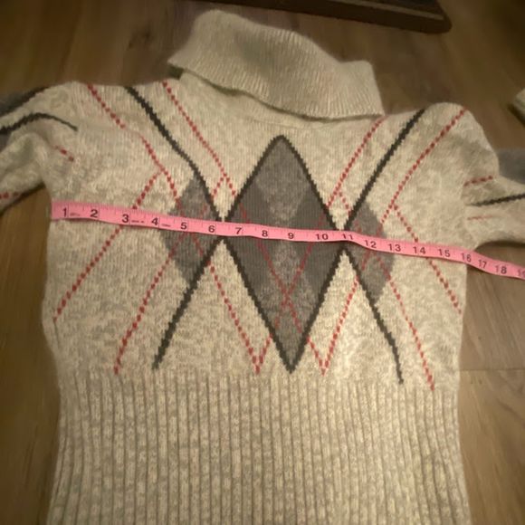 Excursion Cowl Wool Turtleneck Sweater S - Picture 2 of 5